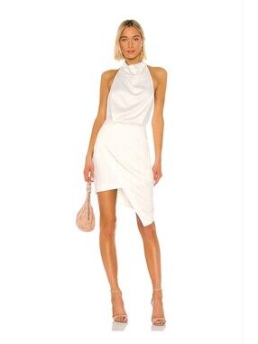 ELLIATT Camo Dress in White
